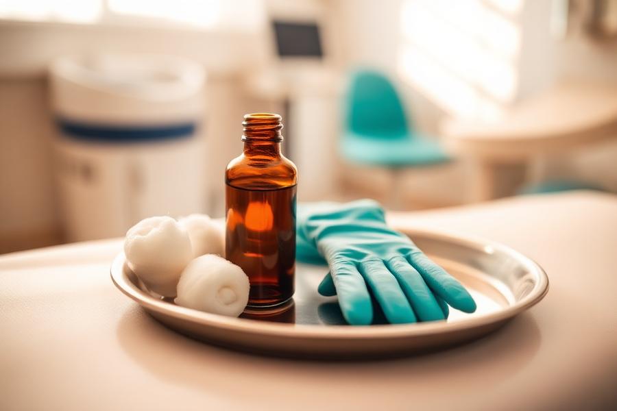 Topical treatment supplies for plantar warts